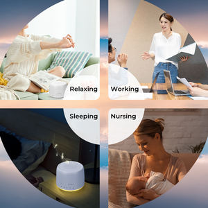 Máquina de Ruido Blanco al por Mayor, Ayuda <span class=keywords><strong>para</strong></span> <span class=keywords><strong>Dormir</strong></span> Bebés, Terapia Portátil <span class=keywords><strong>con</strong></span> Batería Recargable, Máquinas de Sonido <span class=keywords><strong>con</strong></span> Luz Ajustable - Product Image 3