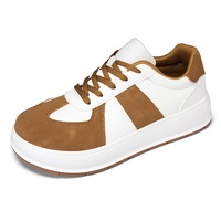 Zapatillas Deportivas Versátiles para Hombre 2026, Transpirables, Ligeras, con Cordones, Cómodas, con Suela Gruesa de Goma, Punta Ancha, Estilo Casual