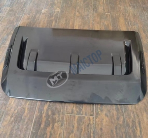 Maictop ฝาครอบกระโปรงหน้ารถด้านข้างสำหรับ T9 Ranger <span class=keywords><strong>Raptor</strong></span> สีดำอุปกรณ์เสริมสำหรับรถ Ranger <span class=keywords><strong>Raptor</strong></span> - Product Image 5