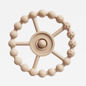 Anneau anti-larmes pour bébé, jouets doux en silicone de qualité alimentaire, 0-6 mois, anneau de dentition, couleur et logo personnalisés - Product Image 5