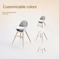 Chaise haute pour bébé, chaise de repas pour enfants, chaise de bureau multifonctionnelle de haute qualité, siège évolutif, directement de l'usine