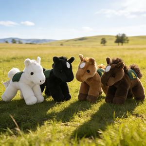 Горячая распродажа: Новинка! Плюшевая игрушка-лошадка с вышивкой, OEM/ODM, электрическая, ходит и говорит, для снятия стресса. - Product Image 1