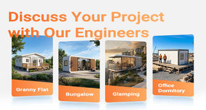 Case Prefabbricate Economiche all'Ingrosso, Tiny House, Capsula Spaziale, Modulo Casa, <span class=keywords><strong>Bungalow</strong></span> in Vendita per Germania e America - Product Image 6