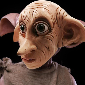 Masque intégral en latex <span class=keywords><strong>Dobby</strong></span> l'<span class=keywords><strong>elfe</strong></span> pour cosplay, style animal, accessoire de tête effrayant et amusant pour costume de Noël ou de carnaval - Product Image 5