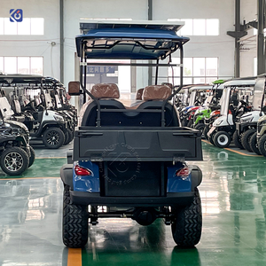 Voiturette de golf électrique CAMP 4 <span class=keywords><strong>places</strong></span>, batterie lithium 72 volts, homologuée pour la route, buggy de golf tout-terrain personnalisé avec benne de chargement - Product Image 6