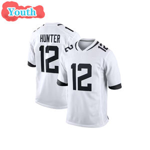 Schneller Versand Kinder-Fußballtrikot 12 Travis Hunter 16 Lawrence Jacksonville Jugendtrikot Hochwertig Genäht Kurzarm - Product Image 4