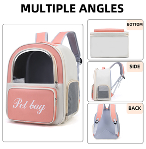 Kediler köpekler için özelleştirilmiş su geçirmez sırt çantası evcil hayvan taşıyıcı <span class=keywords><strong>Pet</strong></span> seyahat taşıyıcısı çanta - Product Image 3