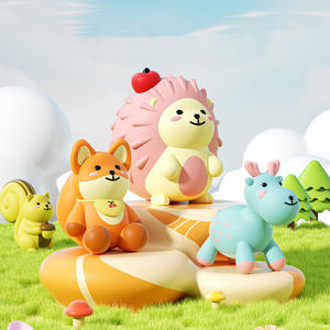 ของเล่นยางธรรมชาติน่ารักสำหรับสุนัขผลไม้คุกกี้สัตว์ผลิตภัณฑ์สัตว์เลี้ยงที่ส่งเสียงดังของเล่นสำหรับสุนัขตัวเล็ก - Product Image 2