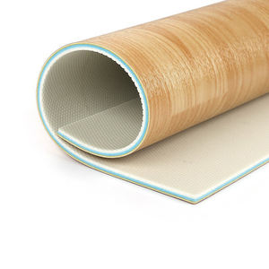 Prix spécial Facile à nettoyer Antidérapant Revêtement de sol sportif <span class=keywords><strong>en</strong></span> PVC pour terrain de basket-ball à grain de bois de 6 mm pour salle de sport - Product Image 3