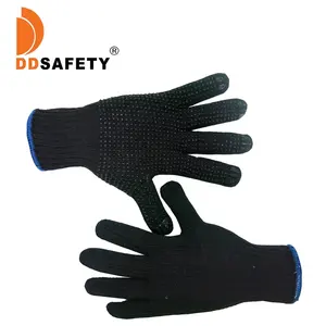 Luvas De Seguranca Tricotada De Algodao E Poliester Antiderrapate Em Aplicacao De Pigmentos De PVC Na Face Palma Dotted Gloves