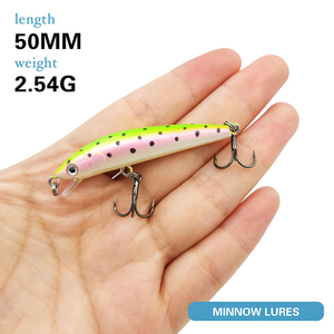 VM50 XINV Haute Qualité Meilleure Vente <span class=keywords><strong>Jerkbait</strong></span> Mini Appât Dur VM50 Matériel De Pêche Eau Douce Salée En Gros Minnow - Product Image 3