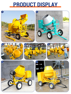 Bétonnière portable Corey haute performance, moteur diesel 16 CV, productivité 12 m³/h, manuelle, haute efficacité pour projets de construction - Product Image 3