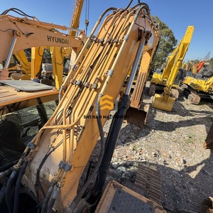 Excavatrice sur chenilles Hyundai 35 tonnes 350LVS d'occasion, peinture d'origine, avec moteur, boîte de vitesses et puissance de 260 kW - Product Image 3