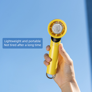 Cầm tay <span class=keywords><strong>mini</strong></span> Fan xách tay LED hiển thị xách tay điện Turbo USB có thể sạc lại cầm tay mát không Cánh quạt làm mát nhỏ - Product Image 3