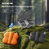 Casing Sunnylife untuk Drone NEO 2 Aksesori Kotak Pembawa Pelindung Gaya Kupu-kupu Anti-tabrakan dan Tahan Gores
