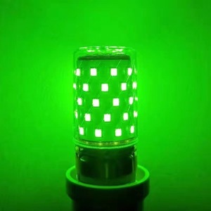 12W 16W AC Aluminium <span class=keywords><strong>LED</strong></span> Maiskolben-Glühbirne E14/E27 220V Rot Blau Grün Rosa Lila Gelb Heimdekoration Innenbeleuchtung - Product Image 3