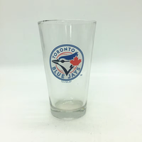 Verre à pinte classique de 16 oz en gros avec gobelets à sublimation avec logo personnalisé pour le vin brassé à la maison pour les cadeaux