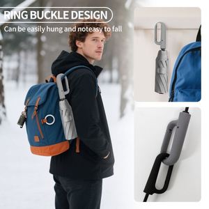 Parapluie de luxe compact, imperméable, personnalisé, intelligent, de haute qualité, pour l'extérieur, avec lumière, vente en gros - Product Image 3