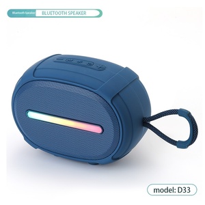נייד חיצוני עבור רמקול עמיד למים 5.3 RGB תמיכה בכרטיס זיכרון USB 1200-2000mAh סוללה בגודל קטן מחשב רדיו FM - Product Image 3