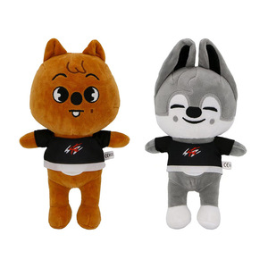 25cm Stray Kids Plush Doll Skz Dress Plush Grabbing Machine Doll Cartoon Plush Doll Wholesale Kpop