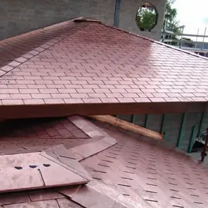 黄家热卖金属铜西班牙台阶瓦屋顶