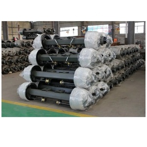 New Heavy Duty 14t & 16t Trống Loại Trục cho Trailer bán với 1850 mét theo dõi - Product Image 3