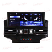 Lecteur de navigation GPS multimédia Android13 de 12.3 pouces lecteur DVD TV de voiture portable à double écran pour Toyota Land Cruiser 2016-2020