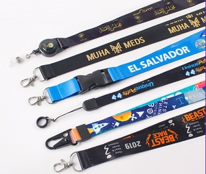 Custom Design <b>Polyester</b> Eco-friendly Woven <b>Lanyards</b> Custom Logo Low MOQ Colorable <b>Lanyards</b> - Product Image 6