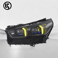 Ensemble de phares LED LS pour BMW Série 5 G60 G61 G68 2024-2026, phare laser, lumière de voiture jaune et blanche DRL