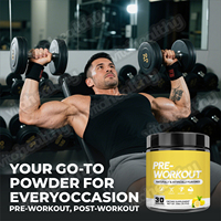 Complément Énergétique Pré-Entraînement en Poudre Bio 100% Hydrosoluble Saveur Citron pour Adultes, Marque Privée OEM/ODM Come Health