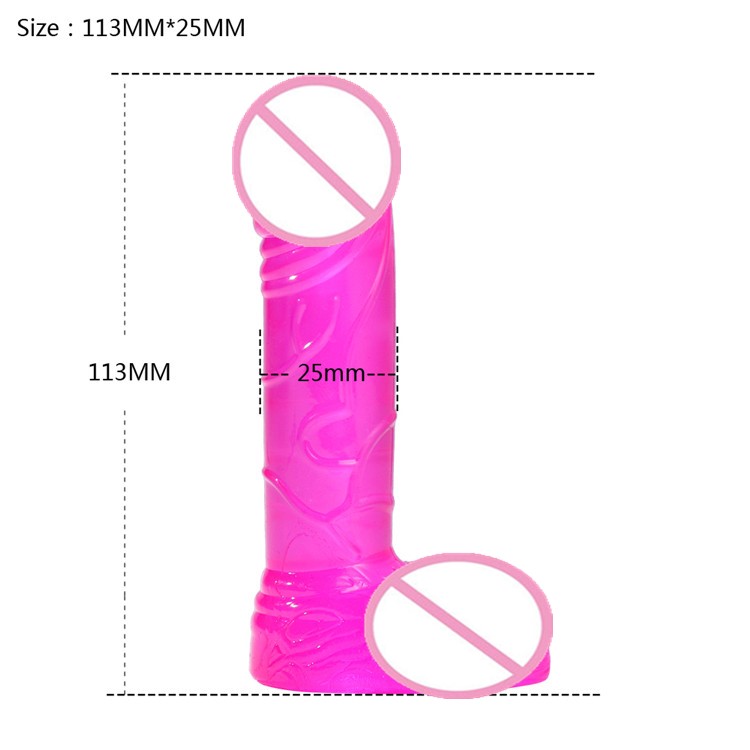 natürliches sexspielzeug Superweicher 11,3 cm (4,45 Zoll) Kristall-Mini-Penis, Jelly-Dildo, Natürliches  Sexspielzeug für Frauen| Alibaba.com