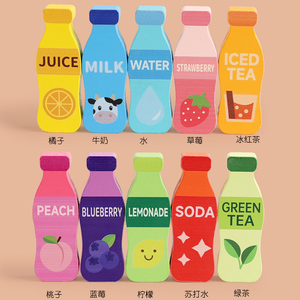<span class=keywords><strong>Jeu</strong></span> de société interactif pour enfants en bois avec des paires de bouteilles assorties pour le développement de la mémoire et de l'intelligence des enfants - Product Image 5