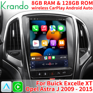 Krando 10.4 "autoradio <span class=keywords><strong>Gps</strong></span> voiture tête unité Tesla écran tactile pour <span class=keywords><strong>Opel</strong></span> <span class=keywords><strong>Astra</strong></span> <span class=keywords><strong>J</strong></span> 2009 - 2013 Android voiture Navigation sans fil Carplay - Product Image 2