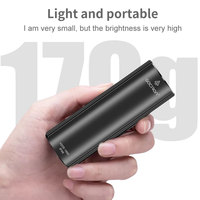 Gaciron V20S-1000 1000/1500LM Phare et feu arrière de vélo 4400mAh Double LED Télécommande filaire Aluminium Étanche IPX6 VTT