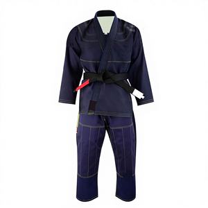 Conjunto de Gi de Artes Marciales Personalizado al por Mayor con Logotipo Serigrafiado, 100% Algodón, Ligero/Ecológico y Duradero, con Logotipo en la Parte Delantera - Product Image 1