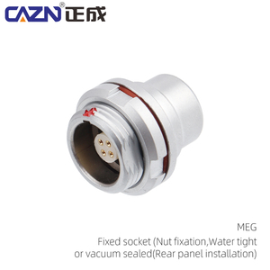 Nhà Máy cazn k loạt nhanh chóng khóa đẩy kéo DIN cắm thẳng thông tư nối Brass Nut 2-10p Brass Nut 2P Brass NUT - Product Image 5