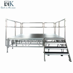 Durable Mobile Aluminum Staging Outdoor Concert Event Stage Deck Music Platforms Wedding Portable Stage - Product Image 4