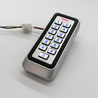Lector de Tarjetas RFID de Proximidad con WiFi, Carcasa Metálica, Resistente al Agua IP67, Aplicación Tuya, 125kHz, con 1000 Tarjetas y Almacenamiento en la Nube