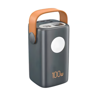 2025 recién llegado de alta capacidad 60000mAh PD 100W bancos de energía estación de energía portátil para exteriores con luz LED para acampar - Product Image 2