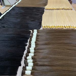 Estensioni di <span class=keywords><strong>Capelli</strong></span> Umani Vietnamiti 100% Naturali, Colore <span class=keywords><strong>Platino</strong></span> Bianco, Cuticole Allineate, <span class=keywords><strong>Capelli</strong></span> Remy, Fornitore OEM - Product Image 4