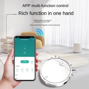 <span class=keywords><strong>Robot</strong></span> de balayage Intelligent haute puissance APP télécommande aspirateur de poussière de sol humide/sec fonction de nettoyage électrique/batterie - Product Image 3