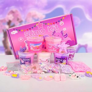 Paquete Sensorial de Slime Divertido, Texturas de Nube y Cristal, Aditivos de Criaturas Lindas, Juguete Relajante para Niños - Product Image 3