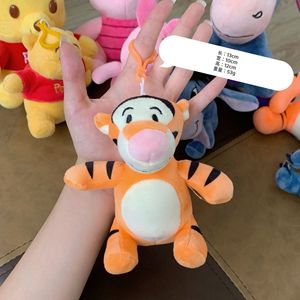 Plushies 4 inch lừa lợn khâu Thú nhồi bông nhỏ Móc Chìa Khóa Đồ chơi nhân vật hoạt hình Mặt dây chuyền sang trọng cho bé trai bé gái - Product Image 4