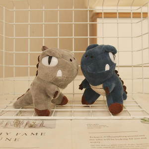 พวงกุญแจตุ๊กตาไดโนเสาร์ทีเร็กซ์แบบกำหนดเองขายดีที่สุดปี 2026 ของเล่นตุ๊กตาไดโนเสาร์นุ่มนิ่ม ของตกแต่งกระเป๋าสำหรับเด็ก - Product Image 3