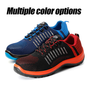 <span class=keywords><strong>Scarpe</strong></span> Antinfortunistiche Professionali con Protezione da Rischi Elettrici (EH), in Tessuto Fly Weave e Suola in PU, per <span class=keywords><strong>Siti</strong></span> di Produzione, Sneakers da Lavoro - Product Image 1