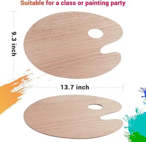 <span class=keywords><strong>Palette</strong></span> de <span class=keywords><strong>peinture</strong></span> <span class=keywords><strong>en</strong></span> <span class=keywords><strong>bois</strong></span>, plateaux de <span class=keywords><strong>peinture</strong></span> pour acrylique, <span class=keywords><strong>palette</strong></span> d'art pour la <span class=keywords><strong>peinture</strong></span>, plateaux avec support pour le pouce pour artistes - Product Image 2