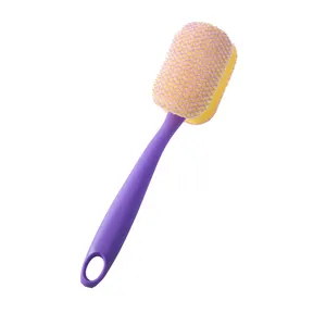 Lange Handgreep Easy Cup Brush Sponsreiniger Reinigingsfles Glazen Cup Scrubber Wassen Schoonmaken Keuken Tool