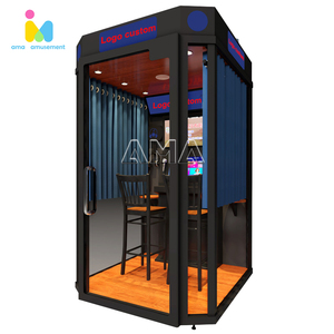 AMA Phòng Hát Thương Mại Hộp Nhà Tranh Karaoke Di Động Quầy Bar Ktv Mini Máy Karaoke Mini - Product Image 2