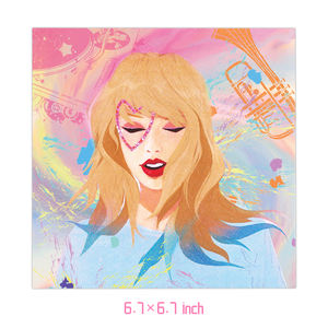 ชุดรูปแบบดาว Taylor-Sw1ft วันเกิดปาร์ตี้ตกแต่งพื้นหลังแบบใช้แล้วทิ้งสำหรับเด็กผู้หญิงคอนเสิร์ตแฟนเพลง K0158ของขวัญ - Product Image 5