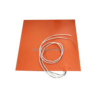 Almohadilla Calefactora Industrial de Silicona de Tamaños Personalizados 220V/110V, Lámina Calefactora OEM para Prensa de Calor de Camisetas, Alta Temperatura, Certificación CE/ROHS, 12 Meses de Garantía